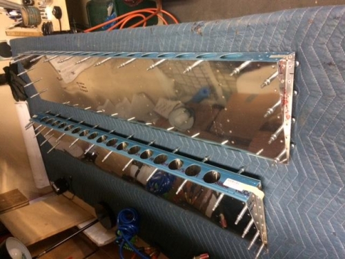 Left and right ailerons