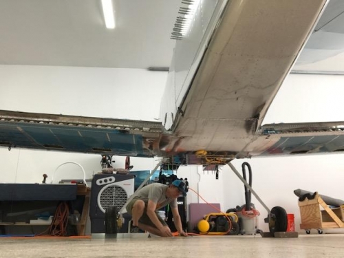 Mesuring off of plumblines