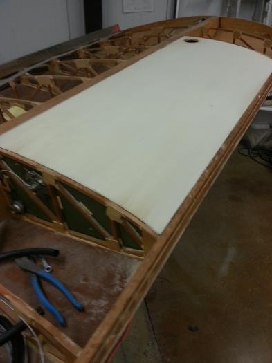 Left wing outer tank