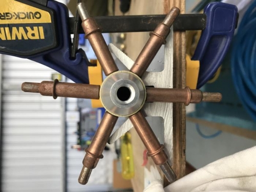 W-716 and VA-111 held ready for riveting