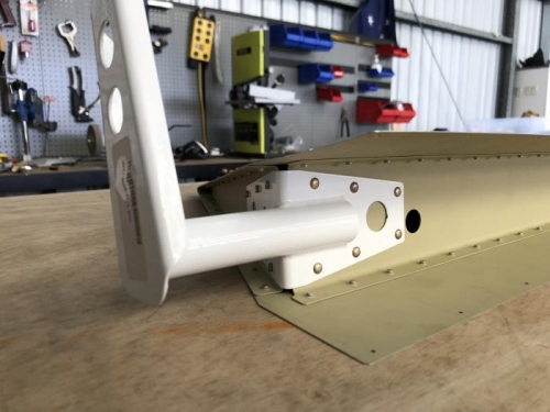 Elevator Horn in place