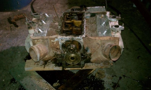 Front with bellhousing removed