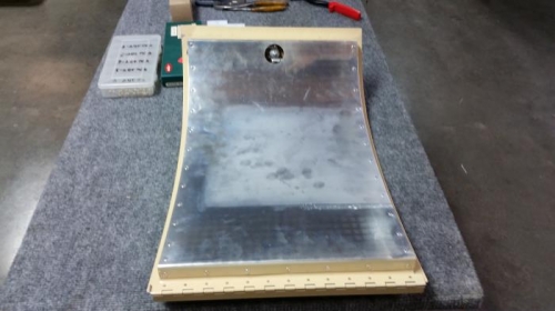 Baggage door fully assembled and riveted