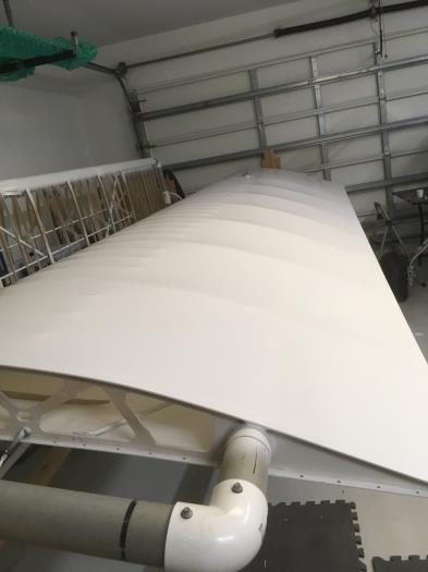 Wing with Oratex shrunk