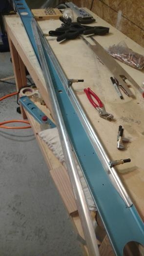 Flange stiffeners for HS spar, undrilled