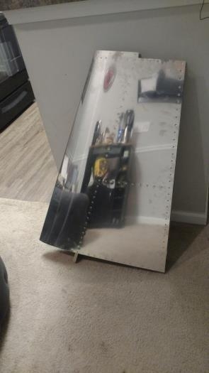 Vertical Stabilizer, left side