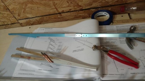 One piece becoming two for stiffeners