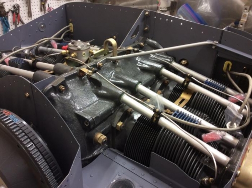 Upper plug cylinder wires in place