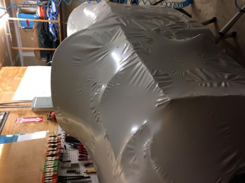 shrink wrap airplane for travel