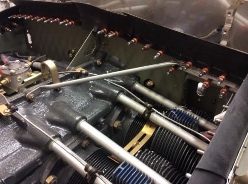 oil cooler brace and reinforcement angle