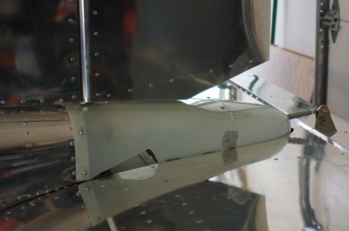 Final fit of tail cone fairing