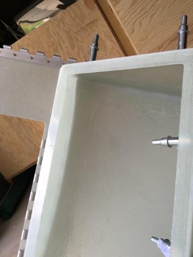 Laminates applied per plans