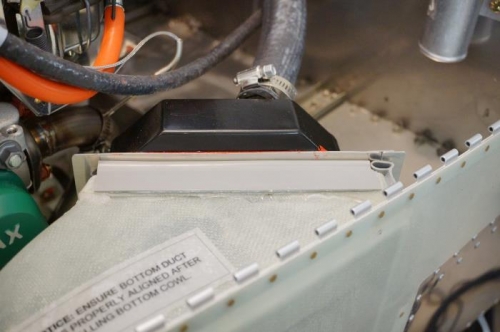 Cooling duct/heat echanger