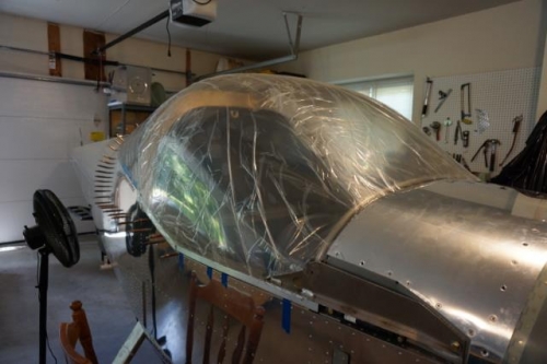 Final trimming of canopy