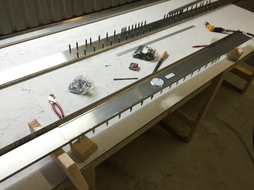 Forward Hz. Stab. spar doublers