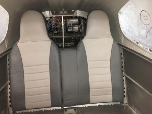 Seat backs in-place