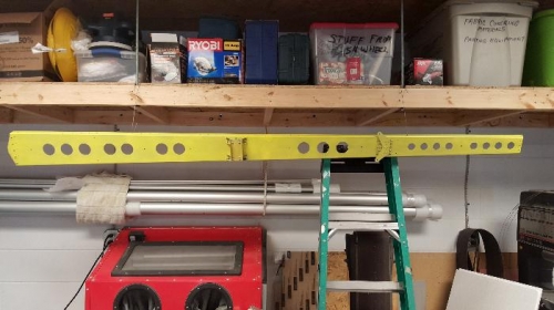 Front stab spar complete