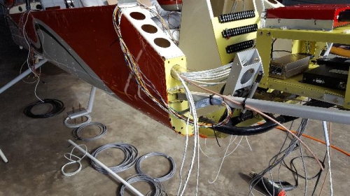 Right side fuselage wiring