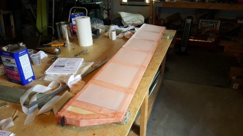 Ready for ironing and spraying