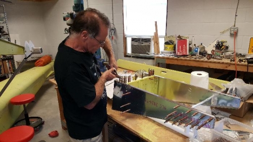 One of the two eradiator cowls