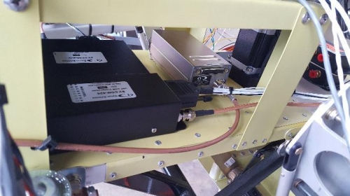 Comm radio wiring ti the remote unit