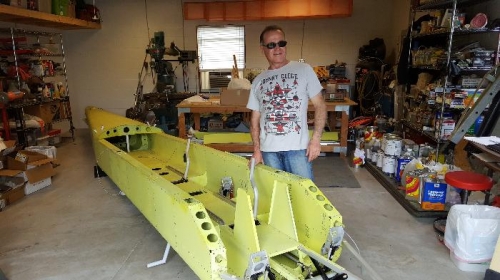 Fuselage in the shop