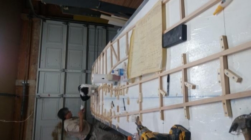 Allie helped Dad and I today