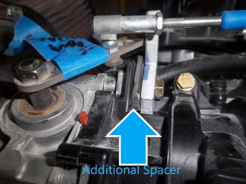Fabricated additional spacer