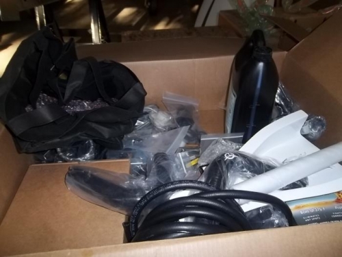 Box of misc parts