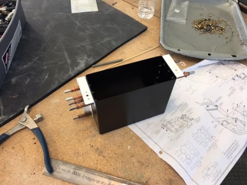 begin battery box assembly