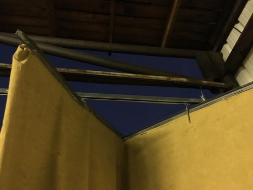 Five foot canvas hangers