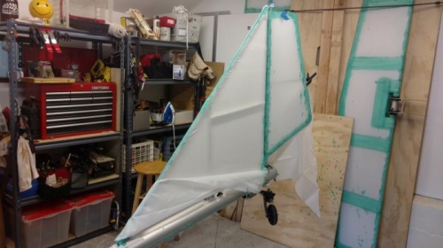 Dry fitting, with rudder