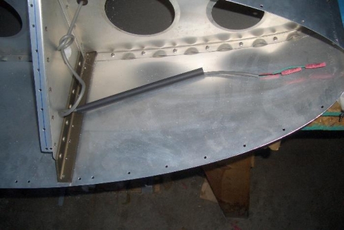 Ready to crimp to strobe light leads