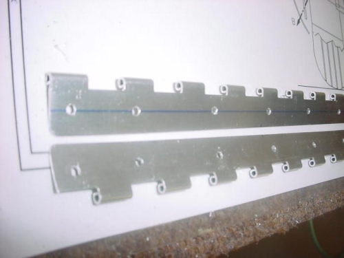 Hinges drilled