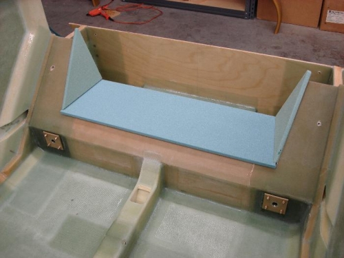 Bottom Glassed and floxed in place