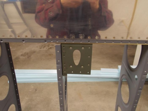 Had to drive rivets around Pitot Doubler