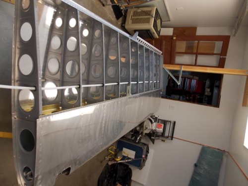 left wing wire chase tubing