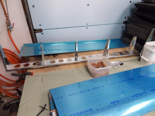 Right Flap fitup in Background