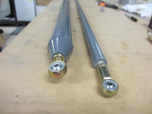 Both control rods are now finished and ready to install..........tomorrow