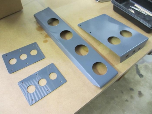 ADAHRS bracket parts painted and ready for final assembly