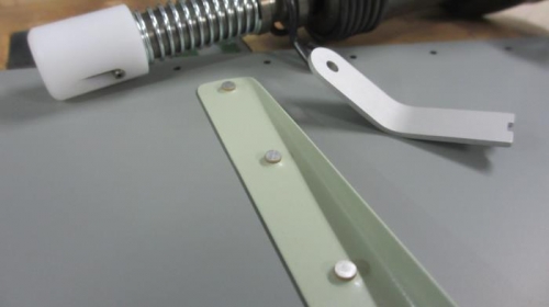 Back riveting produces very clean rivets
