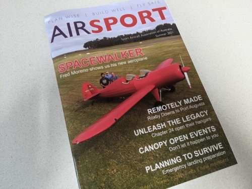 Sport Aircraft Association of Australia's AirSport magazine