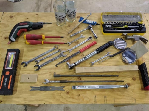 All the tools required