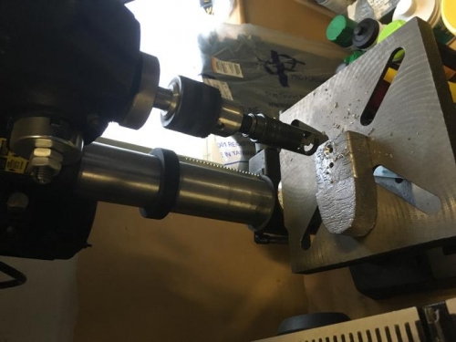 Machine countersink E-714 counter weight