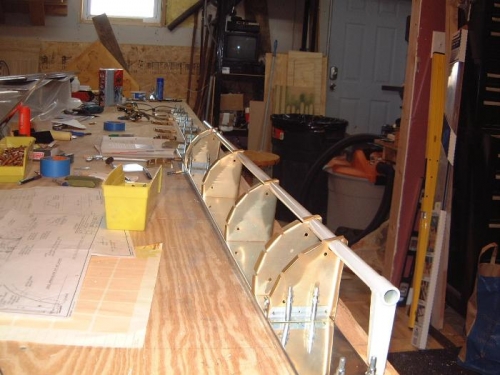 Attaching Aileron Nose Ribs