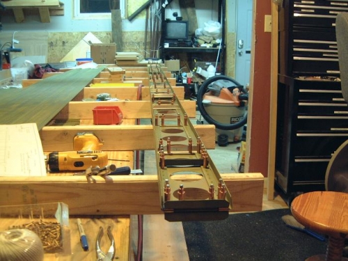 Left Rear spar attach angles