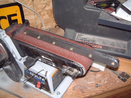 Final shaping strut attach bars.