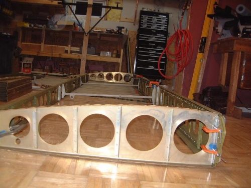 Left Wing Frame Assembly