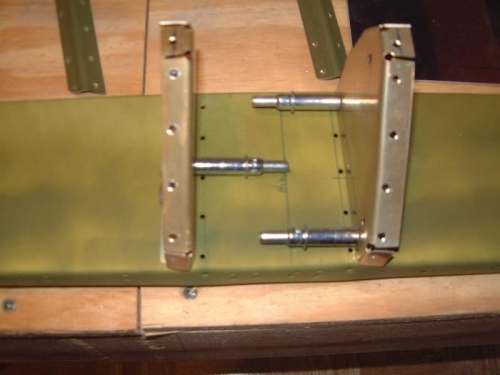 Flap nose ribs redrilled