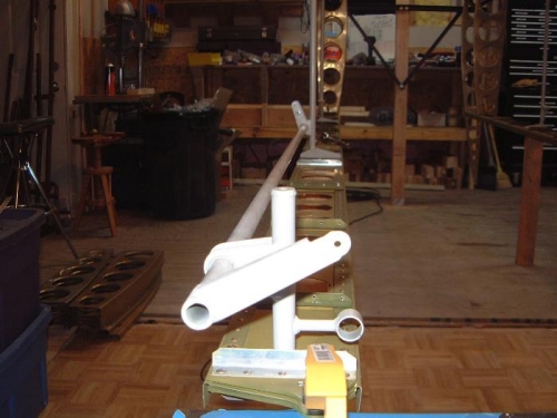 Right flap drive assembly OK to drill.